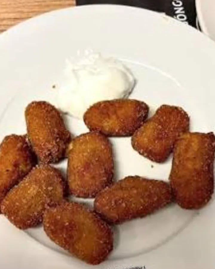 Homemade oxtail croquettes
